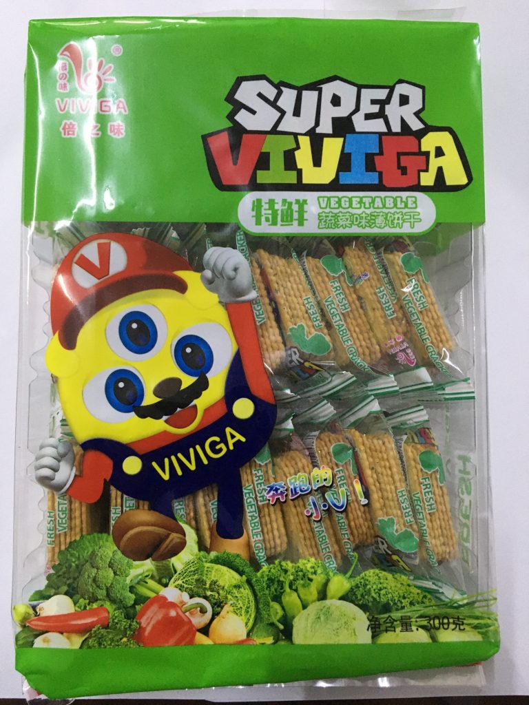 Bánh quy rau (1T x 12gói x 300g) - Công ty Asia Food