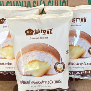 Bánh mì nhân chảy vị sữa chuối  (1T*30 gói*80g)