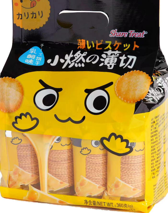 Bánh quy mỏng (vị pho mai) 1T x 8Gói x 360g