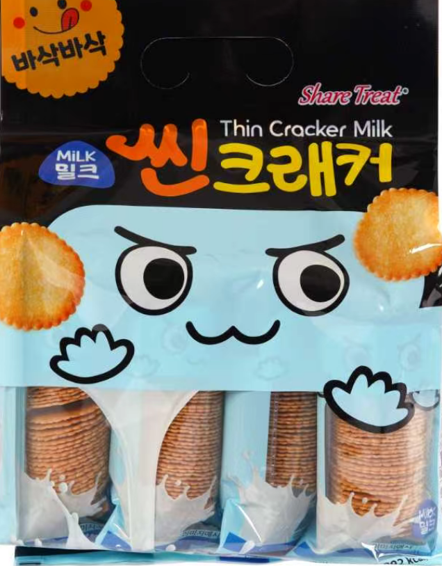 Bánh quy mỏng (vị sữa) 1T x 8Gói x 360g